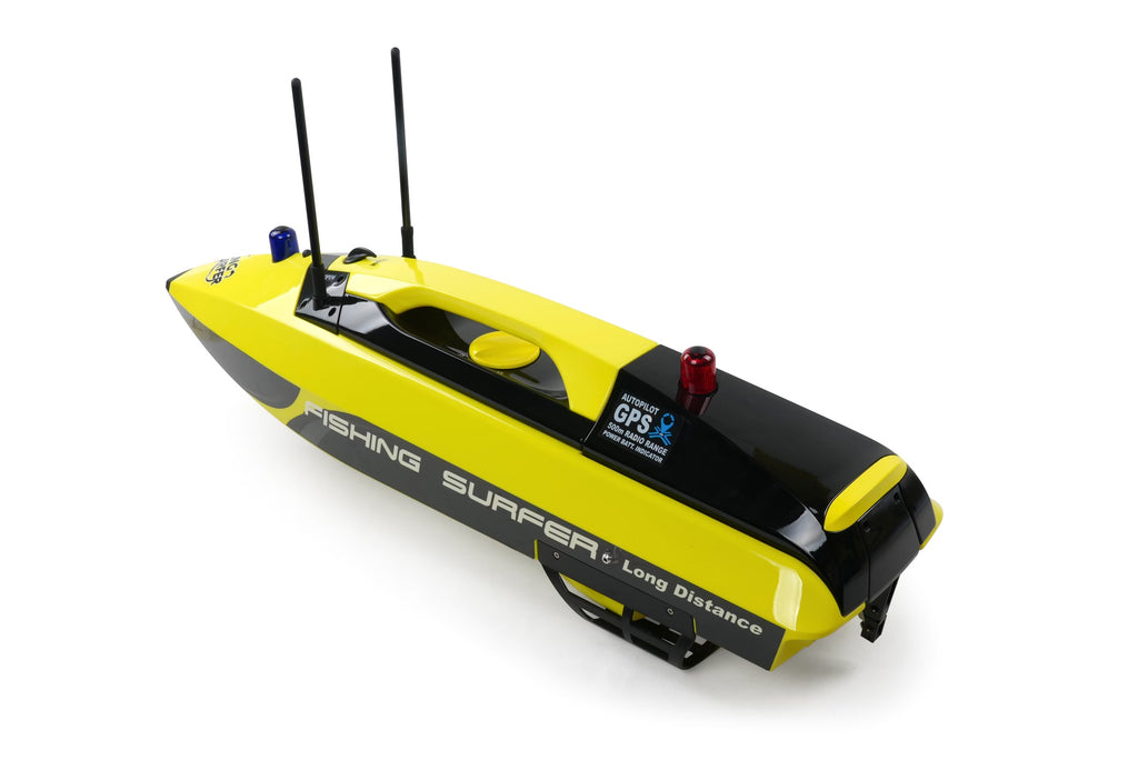 YELLOW - Saltwater Bait Boat Including Fish Finder (Toslon TF520) Preo