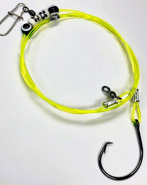 Drum Dropper- 39" Bull Red Rig - Drone Tackle-Made In The USA