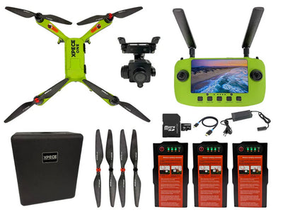 XPECE ONE Fishing Drone Bundle (2 Extra Batteries, 1 Extra Pair of Propellors)